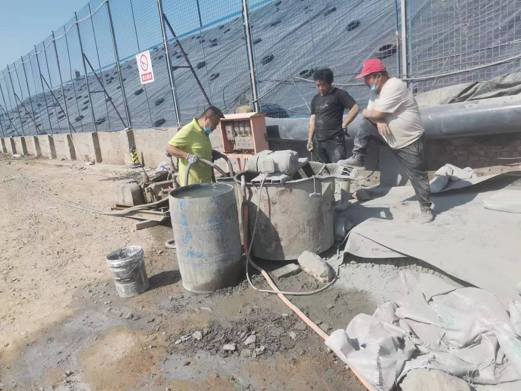 积石山袖阀管注浆